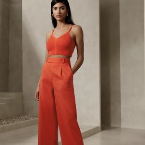 Banana Republic Factory Sweater Bralette Orange Size M, NWT